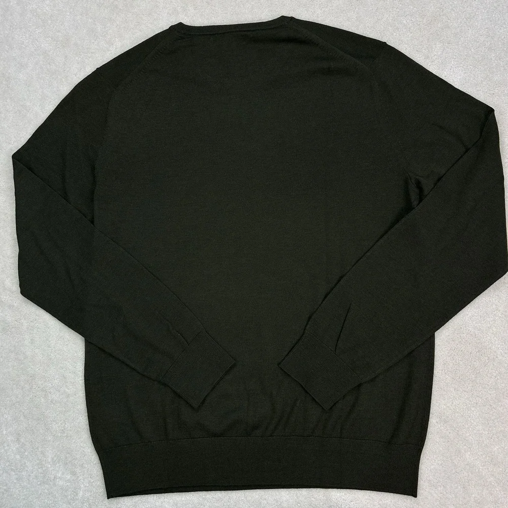 Banana Republic Merino Wool Sweater Mens Medium Crewneck Lightweight Preppy